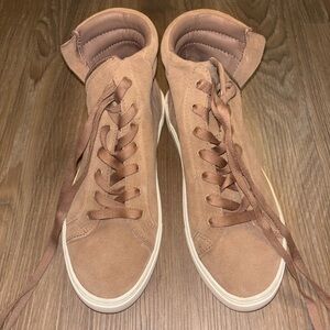 UGG Women's Tan High-Top Sneakers